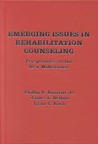 cover of the book Emerging issues in rehabilitation counseling : perspectives on the new millennium