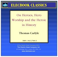 cover of the book On Heroes, Hero Worship and the Heroic in History