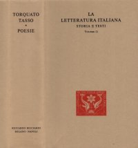 cover of the book La letteratura italiana. Storia e testi. Poesie