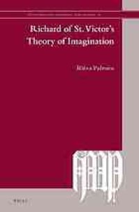 cover of the book Richard of St. Victor’s Theory of Imagination