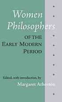 cover of the book Women philosophers of the early modern period