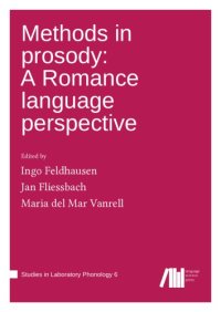 cover of the book Methods in prosody: A Romance language perspective