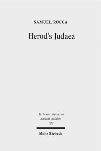 cover of the book Herod’s Judaea: A Mediterranean State in the Classical World