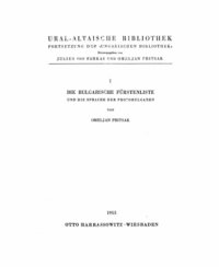 cover of the book Die bulgarische Fürstenliste und die Sprache der Protobulgaren