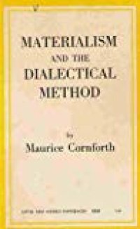 cover of the book Materialism and the Dialectical Method