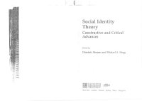 cover of the book Levels of analysis and social identity