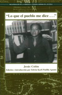 cover of the book Lo que el pueblo me Dice.