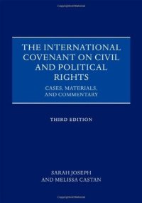 cover of the book The International Covenant on Civil and Political Rights: Cases, Materials, and Commentary