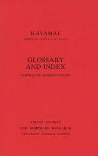 cover of the book Hávamál: Glossary and Index