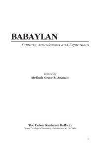 cover of the book Babaylan: Feminist Articulations and Expressions