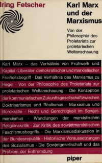 cover of the book Karl Marx und der Marxismus. Von der Philosophie des Proletariats zur proletarischen Weltanschauung