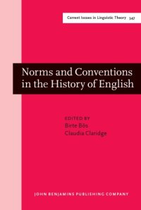 cover of the book Norms and Conventions in the History of English