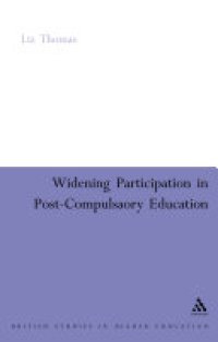 cover of the book Widening Participation in Post-Compulsory Education