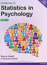 cover of the book Introduction to statistics in psychology [with SPSS]