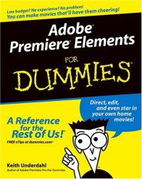 cover of the book Adobe Premiere Elements for Dummies