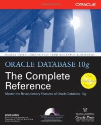 cover of the book Oracle Database 10g: The Complete Reference