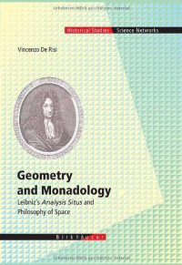 cover of the book Geometry and Monadology (Leibniz's Analysis Situs and Philosophy of Space)