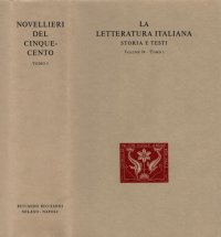 cover of the book La letteratura italiana. Storia e testi. Novellieri del Cinquecento