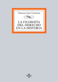 cover of the book La Filosofía del Derecho en la Historia