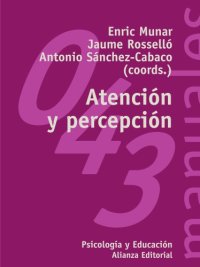 cover of the book Atención y percepción