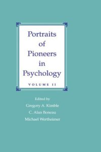 cover of the book Portraits of Pioneers in Psychology Volume II