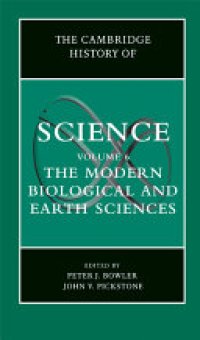 cover of the book The Cambridge History of Science: Volume 6, The Modern Biological and Earth Sciences