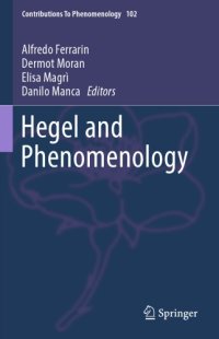 cover of the book Hegel and Phenomenology