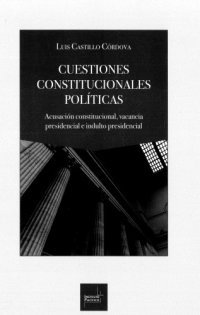 cover of the book Cuestiones constitucionales políticas