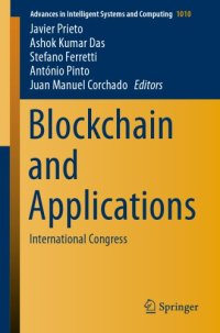 cover of the book Blockchain And Applications: International Congress