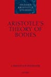 cover of the book Aristotle’s Theory of Bodies