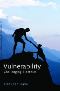 cover of the book Vulnerability: Challenging Bioethics