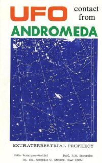 cover of the book UFO Contact from Andromeda: Extraterrestrial Prophecy [face to face]