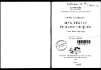 cover of the book Manifestes philosophiques