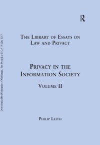 cover of the book Privacy in the Information Society