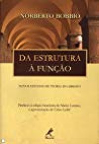 cover of the book Da estrutura à função: novos estudos de teoria do direito