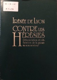 cover of the book Contre les heresies I-V