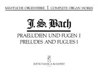 cover of the book Sämtliche Orgelwerke, Band 1. Präludien und Fugen