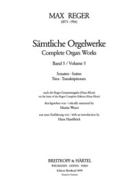 cover of the book Sämtliche Orgelwerke in 7 Bänden Band 5: Sonaten, Suiten, Trios, Transkriptionen