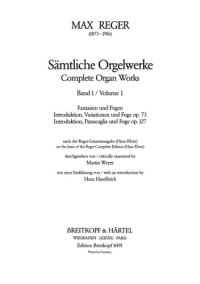 cover of the book Sämtliche Orgelwerke in 7 Bänden Band 1: Fantasien und Fugen