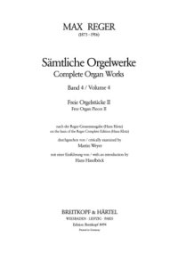 cover of the book Sämtliche Orgelwerke in 7 Bänden Band 4: Freie Orgelstücke