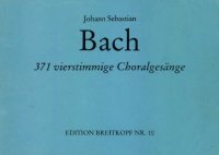 cover of the book 371 vierstimmige Choralgesänge