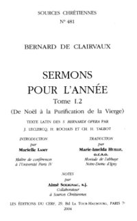 cover of the book Sermons pour l’année, tome II