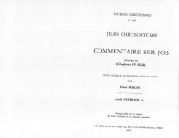 cover of the book Commentaire sur Job, Chapitres XV-XLII, tome II