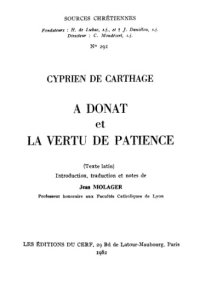 cover of the book A Donat. La Vertu de patience