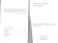 cover of the book La Mystagogie