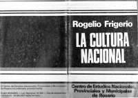 cover of the book La cultura nacional