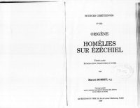 cover of the book Homélies sur Ézéchiel