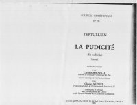 cover of the book La Pudicité, tome I