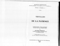 cover of the book De la patience