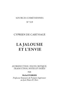 cover of the book La Jalousie et l’Envie